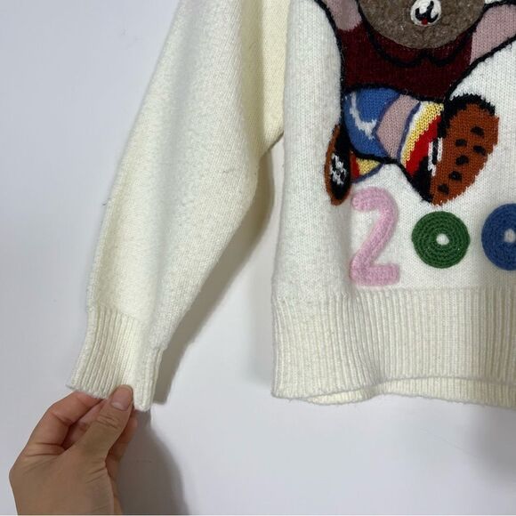 2001 toddler teddy sweater size 4 - Picture 4 of 8